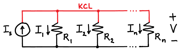 Resistors in a parallel circuit