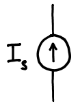 Symbol for a current source