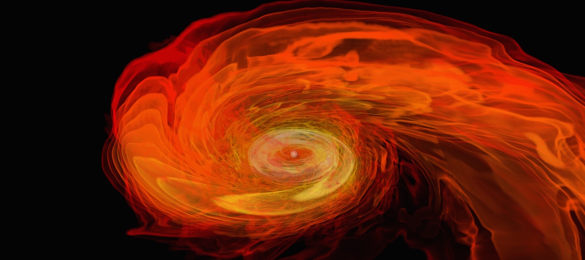 NASA: simulated collision of two neutron stars